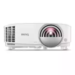 BenQ MX808STH, Short Throw, DLP, XGA (1024x768), 20 000:1, 3600 ANSI Lumens, Anti-Dust Sensor, VGA, 2xHDMI, VGA out, Audio in/out, RS232, USB (typeA) 5V/1.5A, Speaker 1x10W, Optional interactive kit(PW02/PT12), Optional QCast QP20, White