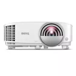 BenQ MX825STH, Short Throw, 81"@@1m, XGA 1024X768, 3500 AL, 20000:1, VGA, RCA, S-Video, 2xHDMI, Audio In/Out, Speaker 10W, USB (Type A) x1, LAN (RJ45) x1, 2.6 Kg, IEC62368, Optional interactive kit(PW02/PT12)