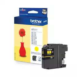 BROTHER LC121Y ink yellow 300pages for DCP-J752DW MFC-J470DW -J870DW