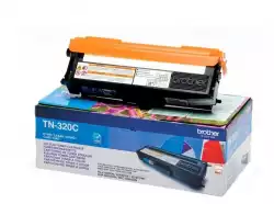 BROTHER TN-320 toner cartridge cyan standard capacity 1.500 pages 1-pack