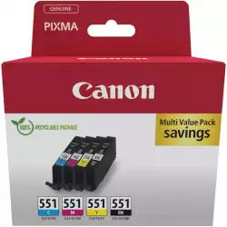 Canon CLI-551 C/M/Y/BK Multipack                          