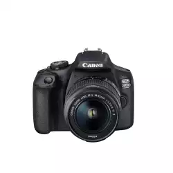 Canon EOS 2000D, black + EF-s 18-55mm f/3.5-5.6 IS II                          