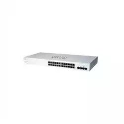 CISCO Business Switching CBS220 Smart 24-port Gigabit 4x1G SFP uplink