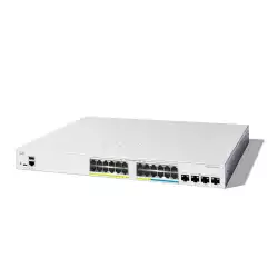 CISCO Catalyst 1300 24-Port Switch / 8-Port 2.5GE + 16-Port 1GE PoE+ with 375W power budget 4 x 10G SFP+ Uplinks