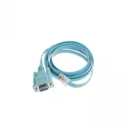 CISCO Console Cable 6ft with RJ45 and DB9F                          