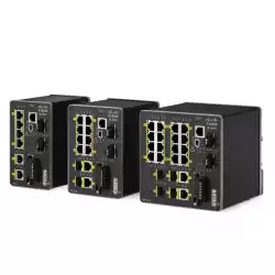 Cisco IE2000 with 16FE Copper, 2FE SFP/T and 2FE uplinks (Lan Base License)