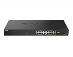D-Link 16 Ports 2.5Gbps PoE(90W)+ 2 Ports 10G SFP+ Smart Managed Switch