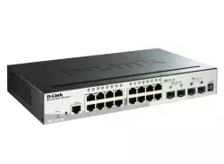 D-Link 20-Port Gigabit Stackable SmartPro Switch including 2 SFP ports and 2 x 10G SFP+ ports