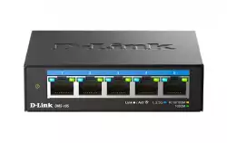 D-Link 5-Port Multi-Gigabit Unmanaged Switch                          