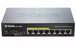 D-Link 8-port 10/100/1000 Desktop Switch w/ 4 PoE Ports
