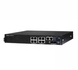 Dell EMC N3208PX-ON, 4x1G RJ-45, 4x1/2.5/5G RJ-45, 2x10G SFP+, PoE 90W, 1xAC PSU, IO/PS, OS6, Lifetime Limited Hardware Warranty                          