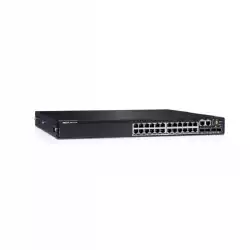 Dell EMC PowerSwitch N2224PX-ON, 24x1/2.5G, PoE 30W/60W, 4x25G, 2x40G Stacking, 1xAC PSU, IO/PS airflow, OS6, Lifetime Limited Hardware Warranty                          