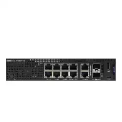 Dell EMC Switch N1108EP-ON, Gigabit, L2, 8x 10/100/1000Mbps half/full duplex ports, 2x GbE RJ45 and 2x GbE SFP interfaces, 8xPoE/PoE+, DNN1108EP, 137W PoE power budget RJ45, FastPoE, Perpetual PoE,1 RU half-width, fanless operation, LL Hardware Warranty                          
