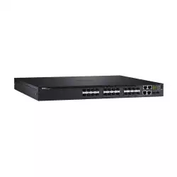 Dell Networking S3148, L3, 48x 1GbE, 2xCombo, 2x 10GbE SFP+ fixed ports, Stacking, IO to PSU airflow, 1x AC PSU, LLW 210-AIMR