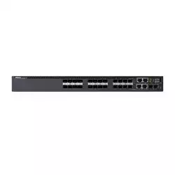 Dell Networking S3148P, L3, PoE+, 48x 1GbE, 2x Combo, 2x 10GbE SFP+ fixed ports, Stacking, IO to PSU air, 1x 1100w AC PS, 1Y PS NBD, STOCK Smart Value, 210-AIMP