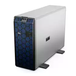Dell PowerEdge T560, Chassis 8 x3.5" Hot Plug (SAS/SATA), Xeon Silver 4410Y (12C/24T,30M Cache), 16GB RDIMM 5600, 1x480GB SSD SATA RI, Parallax Security Bezel, Broadcom 5720, PERC H755, iDRAC9 Ent 16G, No Riser, 2x700W Hot Plug, Basic NBD 3Y