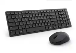 Dell Pro Compact Silent Keyboard and Mouse - KM555 - US International (QWERTY)                          