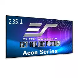 Elite Screen AR125WH2-WIDE, 125" (2.35:1), Ambient Light , 322.3 x 137.2 cm, CineWhite                          