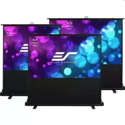 Elite Screen F100XWV2, 100" (4:3),Kestrel Tab-Tension Floor-up CLR , 203.2 x 152.4 cm, MaxWhite, Black                          