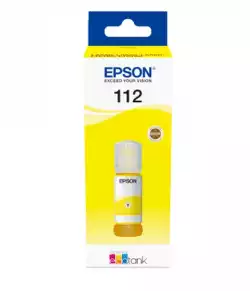 Epson 112 EcoTank Pigment Yellow ink bottle