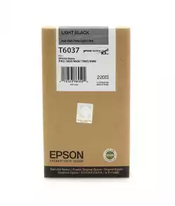 EPSON 5LB T6037 CARTOUCHE D’ENCRE GRIS standard capacité 220ml 1-pack