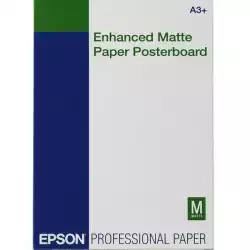 EPSON S042110 Enhanced matte posterboard paper inkjet 1122g/m2 DIN A3+ 20 sheets 1-pack