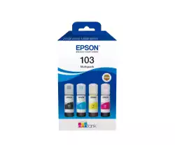 EPSON 1LB Ink Cartridge 103 EcoTank 4-colour Multipack L3110 L3111 L3150 L3151                          