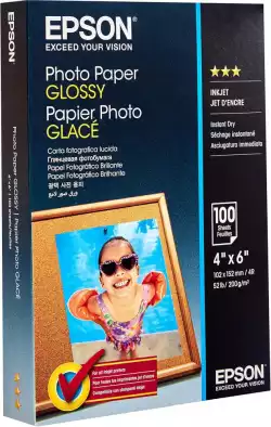 EPSON Photo paper glossy 100x150mm 100 sheets 1-pack