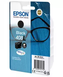 EPSON 4LB Singlepack Black 408L DURABrite Ultra Ink