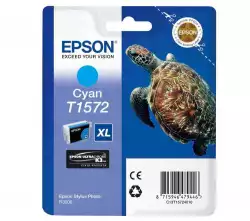 EPSON T1572 ink cartridge cyan standard capacity 1-pack blister without alarm