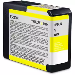 EPSON 5LB T5804 ink cartridge yellow standard capacity 80ml 1-pack