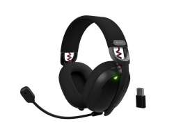 Fury Gaming Headset, Fukiya F6, Wireless With Microphone, Black