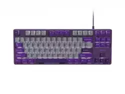 Fury Gaming Keyboard Kanabo K2, US layout, White backlight, Mechanical, Grey-Violet                          