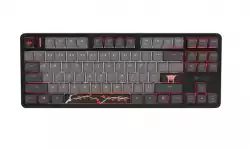 Fury Gaming Keyboard Kanabo K6, US layout, Magnetic backlight, Mechanical, Black-Grey