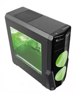 Genesis Case Titan 800 Green Midi Tower Usb 3.0
