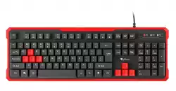 Genesis Gaming Keyboard Rhod 110 Red Us Layout