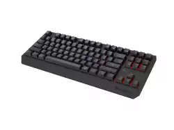 Genesis Gaming Keyboard Thor 230 TKL Wireless US Black RGB Mechanical Outemu Silent Lemon