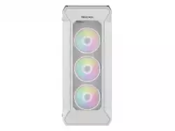 Genesis Gaming PC Case IRID 505 ARGB V2 Midi Tower Window White