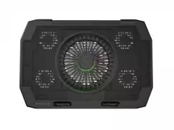 Genesis Laptop Cooling Pad Oxid 850 15.6-17.3 5 Fans, Led Light