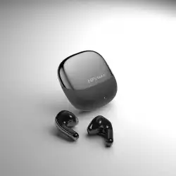 HiFuture ChromeBuds Metallic Grey, Metallic Charge Case, 4 MICS ENC, Wireless 5.4, Up to 6 Hours Battery Life by one charge, IPX5, Ultra Bass, Up to 30 Hours Battery Life Combined