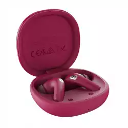 HiFuture FlyBuds 4 ANC Hot Pink, Active Noise Cancelling, 4 MICS ENC, Wireless 5.4, Up to 10 Hours Battery Life by one charge, IPX5, Ultra Bass, Up to 35 Hours Battery Life Combined