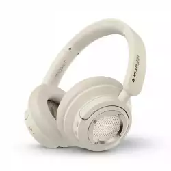 HiFuture FutureTour X Champagne Gold, Hybrid Active Noise Canceling, 35-Hour Playtime, Memory Protein Foam Cover, AI Enhanced Crystal-Clear Call, Wireless 5.4, AUX Cable