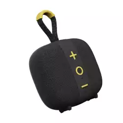 HiFuture LINO S Black, Bluetooth 5.4, IPX7 Waterproof, 12W Output, Pair to Play (TWS Mode), Up to 10 Hours Playtime, Support Auracast (Up to 100 units pair), Built-in Powerful DSP with DynaBoost Technology