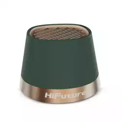 HiFuture Mega S Green, Bluetooth 5.4, MagSafe, 5W Output, Built-in MIC support Handsfree, Pair to Play (TWS Mode), Up to 10 Hours Playtime, Wireless Charge (7.5W-15W), Phone Holder