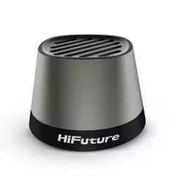 HiFuture Mega S Silver Grey, Bluetooth 5.4, MagSafe, 5W Output, Built-in MIC support Handsfree, Pair to Play (TWS Mode), Up to 10 Hours Playtime, Wireless Charge (7.5W-15W), Phone Holder