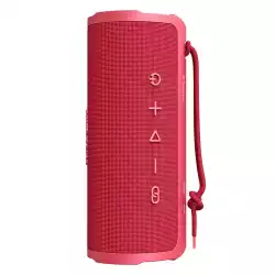 HiFuture Ripple Red, 2-Way Speaker System, 20W*1+10W*1, IPX7 Waterproof, Up to 12 Hours Playtime, Bluetooth 5.3, Pair to Play (TWS Mode)