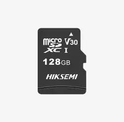 Hiksemi microSDXC 128G, Class 10 and UHS-I 3D NAND, Up to 92MB/s read speed, 40MB/s write speed, V30 with Adapter