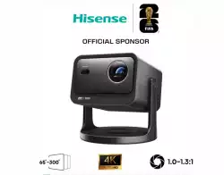 Hisense C3 Smart mini Laser Projector, 4K Ultra HD 3840x2160, 2000:1, 2500 lum, 60 Hz, Digital Zoom,Dolby Vision, HDR10+(decoding), HDR10, HLG, 2*10W, Silver                          