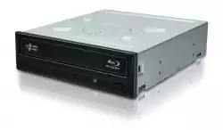 Hitachi-LG BH16NS55 Internal Super Multi Blu-Ray Rewriter, SATA, M-Disk&BDXL Support, Bulk, Black