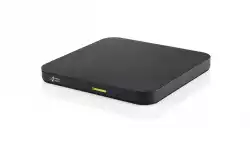 Hitachi-LG GP96YB70 Slimmest External DVD-RW, Super Multi, Lightest, Android Connectivity, Win 10 & MAC OS Compatible, Black
